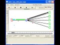 Data communication network simulation