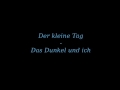 Der kleine Tag - Das Dunkel und ich (06/16)