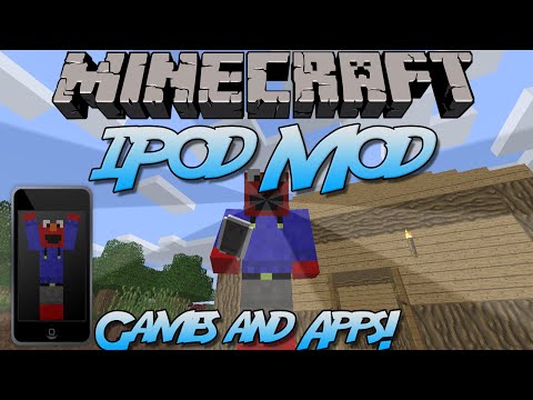 Minecraft Mod Showcase: iPod Mod (Games And Apps!)