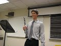 played this for wsma state solo and ensemble.