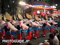Koenji Awa Odori Dance formations