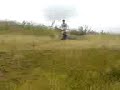 Stupid kid falls off bike!!! ha ha