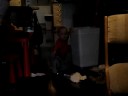 Ben does the laundry
