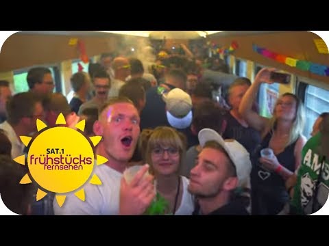 PARTY TRAIN: Das Flirtparadies | SAT.1 Frühstücksfern ...
