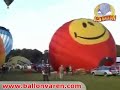 Luchtballonnen tijdens Friese Ballonfeesten 2007 in Joure