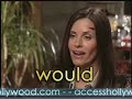 On set with Courtney Cox On set with Courtney Cox