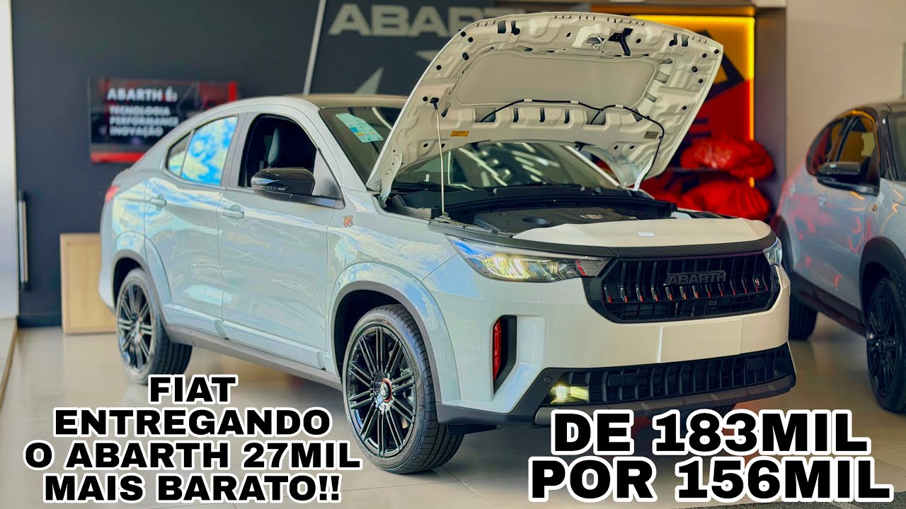 ‼️FIAT DESPENCOU O PREÇO DO FIAT FASTBACK ABARTH 1.3 TURBO 2026 | AGRADEÇA OS CHINESES‼️