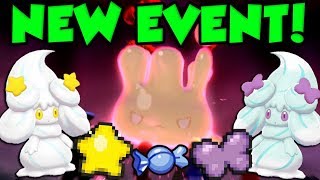 GIGANTAMAX MILCERY EVENT! NEW ALCREMIE FORMS In Pokemon Sword & Shield (Ribbon Sweet and Star Sweet) by Verlisify