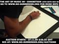 ACTOR JOEY ANSAH CREATES ART LIVE FOR CANCER CHARITY NO SURRENDER EXHIBITION AND AUCTION - NOV 09