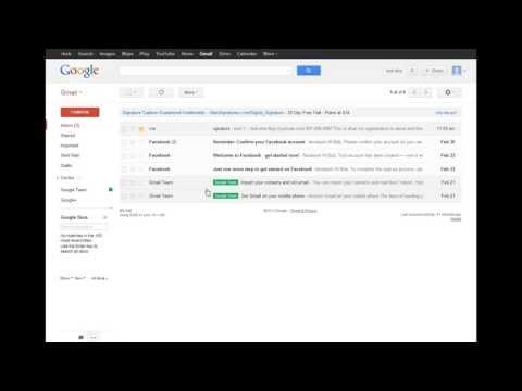 how to organize gmail