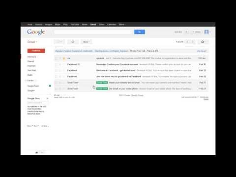 how to organize emails in gmail