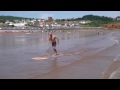 Flatland Skimming On A Journeyman Board At Preston Sands