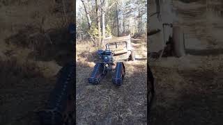 18. Гусеницы Крутец на мотоблоке с прицепом - видео от покупателя