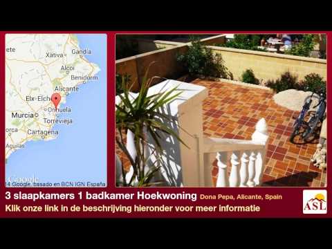 3 slaapkamers 1 badkamer Hoekwoning te Koop in Dona Pepa, Alicante, Spain