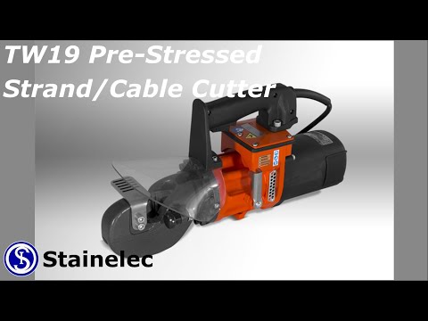 TW19 Pre Stressed Cable Cutting Demonstration