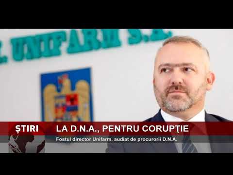 Fostul șef al Unifarm, audiat la D.N.A. în dosarul pentru luare de mită