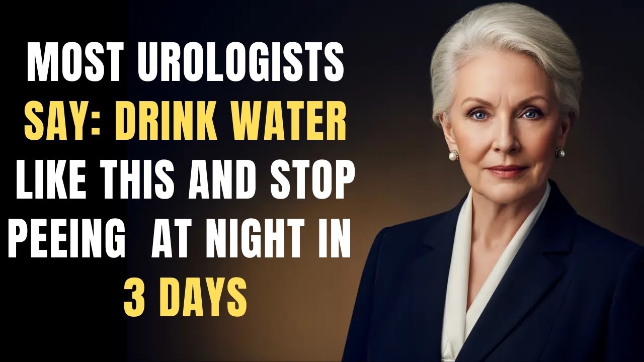 Most Urologists Say: Drink Water Like This and Stop Peeing at Night – 5 Powerful Ways