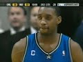 jermaine o'neal had 25 points, nine rebounds and four blocks to help the indiana pacers overcome a 43-point performance by tracy mcgrady in a 114-107 victory over the orlando magic on tuesday night.


mcgrady made eight 3-pointers and shot 14-of-27, but he didn't have the support o'neal had for indiana. o'neal was one of six pacers in double figures as they won their sixth in a row.

the 114 points were a season high for the eastern conference-leading pacers, who also got a little payback for an embarrassing home loss to the magic on dec. 17, 2003.

the difference? mcgrady was one of five magic players in double figures that night, but he was orlando's primary offensive threat tuesday.

mcgrady dominated the opening minutes of the second quarter, scoring 15 of orlando's first 17 points, including 13 in a row.

after mcgrady's free throws with seven minutes to play brought the magic within six, 43-37, the pacers responded with runs of 17-6 and 8-0 that pushed their lead to 18.

it was more of the same in the third quarter. mcgrady scored orlando's first 12 points to pull the magic back within six. he went scoreless for the final seven minutes of the period, however, and the pacers took a 94-81 lead into the fourth.

the magic got as close as seven in the final period on rod strickland's layup with 7:38 to play.

ron artest, who scored 23 points, helped hold them off with seven points down the stretch, including a fast-break dunk that made it 114-103 with less than a minute to play.

o'neal played much of the game with a sore left ankle. he rolled it on juwan howard's foot in the second quarter and had to go to the locker room to get it taped.

he scored 10 points in the first quarter to help indiana build a 33-18 lead.

the game seemed out of place for the sluggish, defensive-minded eastern conference. orlando scored 33 fast-break points, and both teams shot 50 percent from the field.

al harrington had 19 points, jamaal tinsley had 16, including four 3-pointers, reggie miller scored 11 and jeff foster added 10 points and 11 rebounds for indiana.

howard had 19 points for orlando, which lost its fifth in a row.

game notes
pacers g anthony johnson played 14 minutes off the bench after missing four games with an abdominal strain. ... orlando coach johnny davis got a technical foul with 4:42 to play in the second quarter for arguing. ... indiana's 69 first-half points were a season high for points in a half. ... indianapolis colts kicker mike vanderjagt sat courtside at the game and obliged a long line of autograph seekers at halftime.