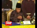 Perlis Mentri Besar sworn in
