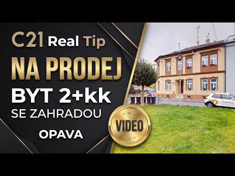 Video Prodej bytu 2+kk se zahradou za domem hned vedle Městských sadů