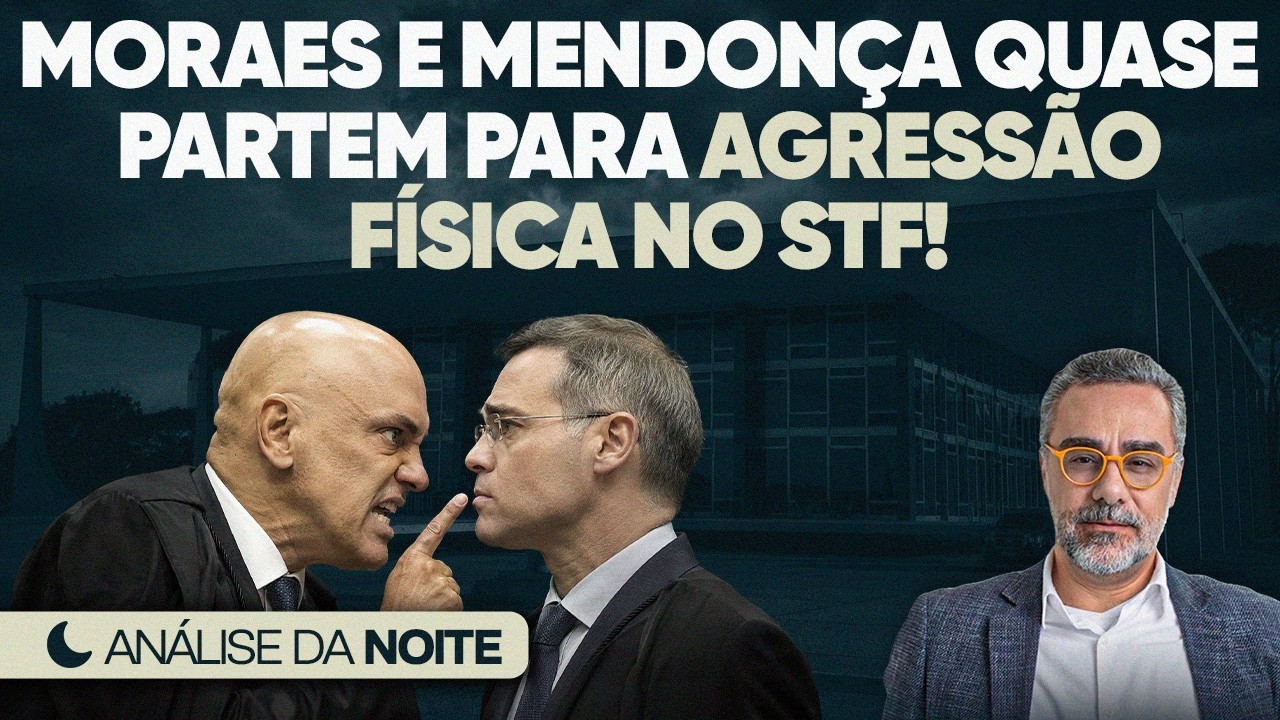 🚨 Moraes e Mendonça Quase Partem Para Agressão Física no STF!