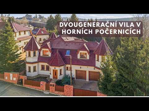 Video Dvougenerační rodinná vila v Horních Počernicích