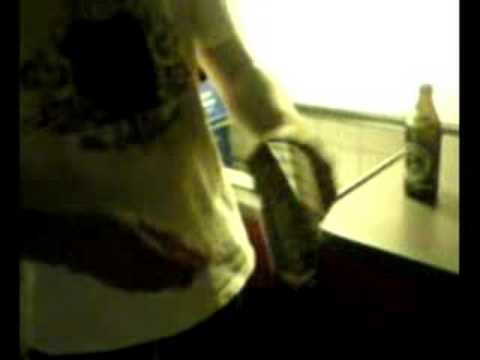 Bier mit Schöpflöffel