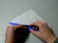 Simple Origami Jedi Starfighter