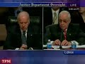 Biden: Mukasey Stance on Torture \"Shocks My Conscience\"