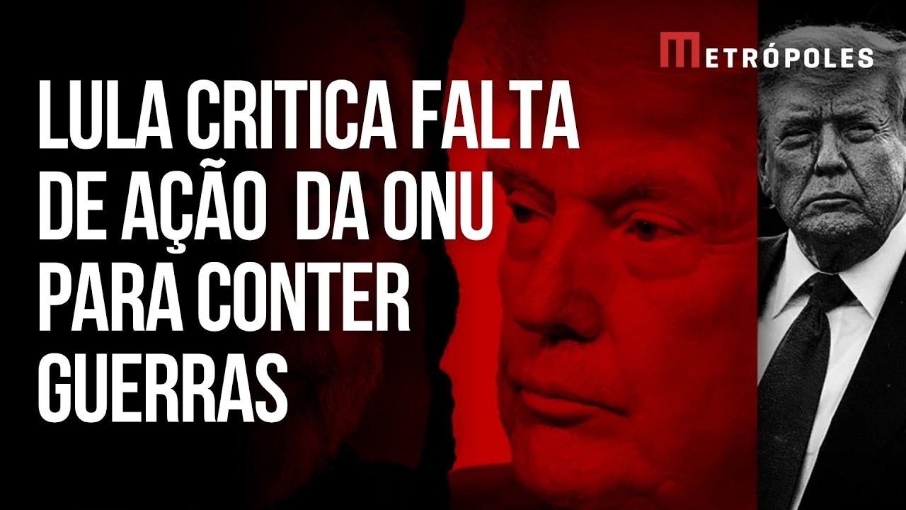 Lula sobre Trump: "Não podemos ir dormir toda noite com o tweet de um presidente ameaçando o mundo"