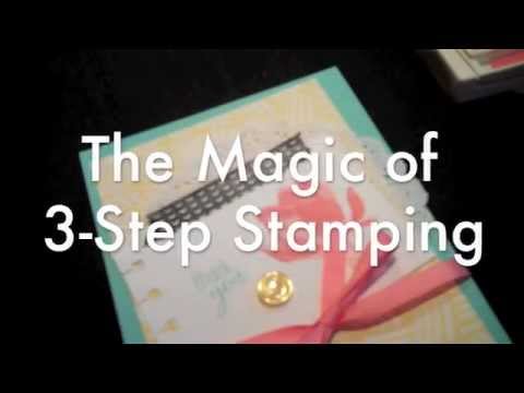 Lotus Blossom 3 Step Stamping
