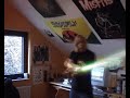 lasersaber test