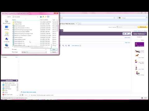 how to attach a document to an email