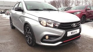 2019 LADA VESTA SPORT 18 (145) Start Up Engine and