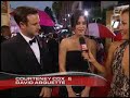 tv guide interviews courteney and david arquette at the 67th annual golden globe awards on january 17th 2010
