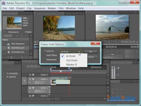 Создание стоп-кадра в Adobe Premiere Pro CS4 - игровое видео смотреть онлайн на ZadrotTV.ru