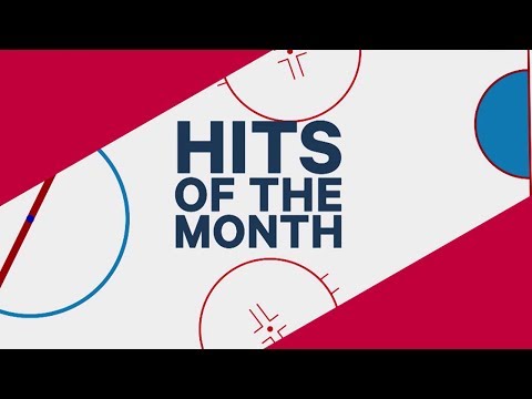 Video: February's Hits of the Month: McDavid collides with teammate