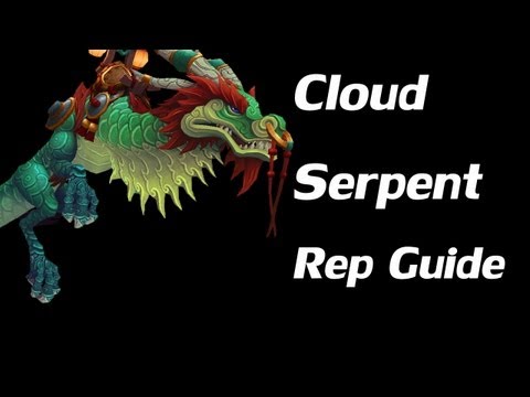 how to train cloud serpent riding