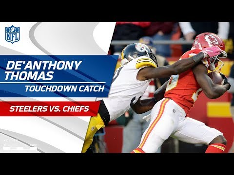 Video: De'Anthony Thomas' End Zone Flip for 57-Yd TD from Alex Smith! | Steelers vs. Chiefs | NFL Wk 6