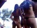 Sexy European girls dancing