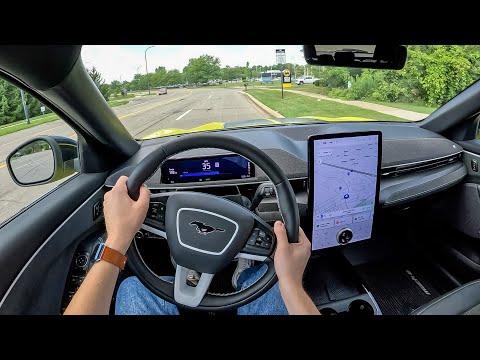 2024 Ford Mustang Mach-E Rally - POV Test Drive (Binaural Audio)