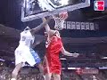 Carmelo Anthony Dunking on Yao Ming