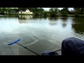 Barford Pleasure Lake - Playing a Carp on the waggler