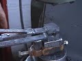 Blacksmithing power hammer making closed die ball tool Blacksmithing power hammer making closed die ball tool