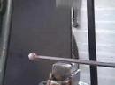 Blacksmithing power hammer making closed die ball tool
