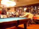 LP Jim playing pool @ Super Bowl party!