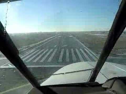 Landing Grand Island, NE with Cessna ...