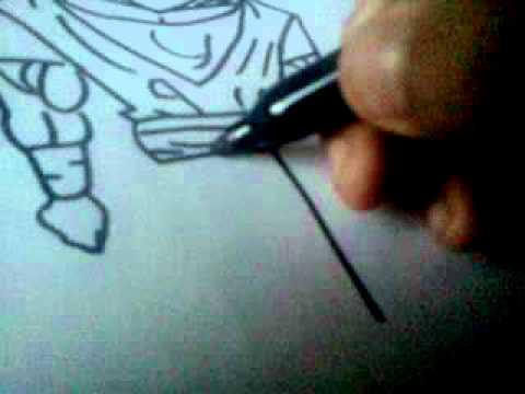 how to draw the dragon ball z characters