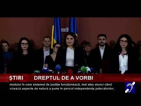 Dreptul de a vorbi al procurorilor și judecătorilor