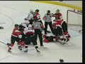 Hockey fight - Ottawa vs. Flyers